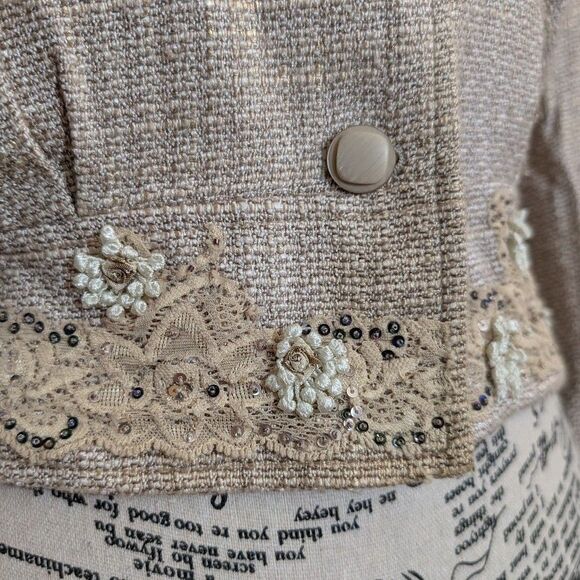 Ann Lice Vintage Y2k Preppy Chinese Import Blazer - Picture 5 of 8